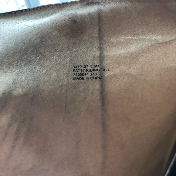 Frye Black Heeled Riding Boots - Picture 6 of 6